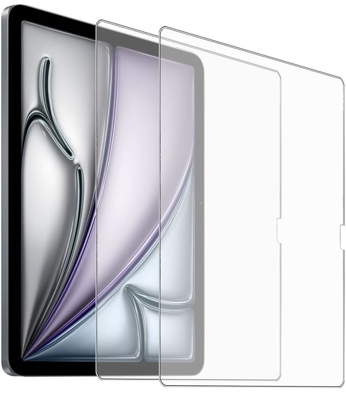 ChiGuard Matte Screenprotector 2x geschikt voor Apple iPad Air 13 2025 M3 / 2024 Screenprotector - Anti-fingerprint - Curved - GuardCover