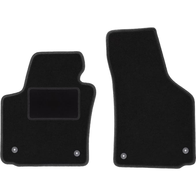 Voormatten zwart voor: Seat Leon II hatchback (2005-2012)