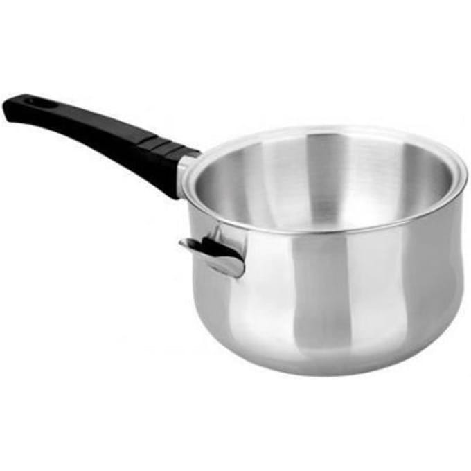 IBILI Cocotte bain-marie - 16 cm - Inox noir