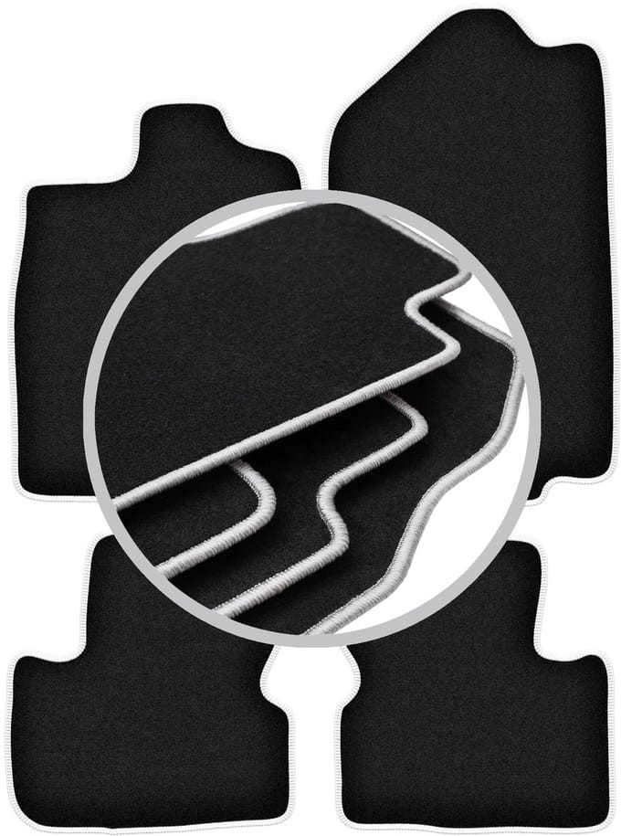 CARLUX-SILVER automatten voor: Opel Vectra A sedan, liftback, hatchback (1988-1995)