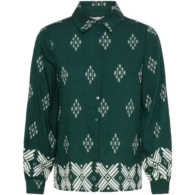 b.young - BYXHAIZEA LS SHIRT - Dames - Lange mouwen shirts