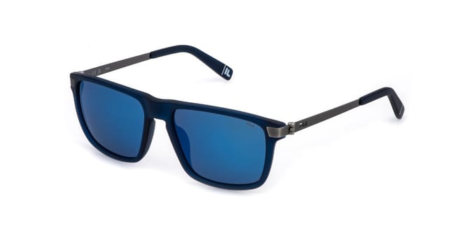 Fila SFIB11 Blu trasparente lucido 58/17/145 MAN Zonnebrillen