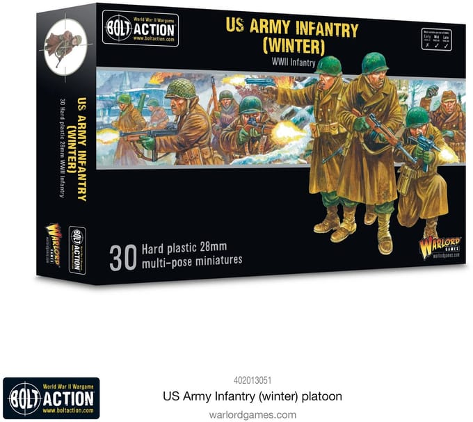 US Army platoon (winter) (Bolt action nieuw)