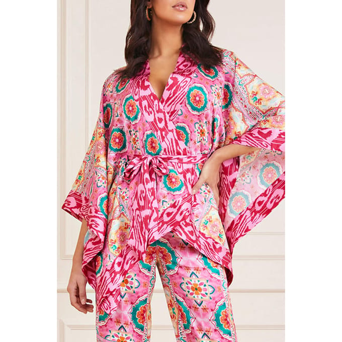 GUESS Marciano By  Babylon Kimono Babylon Blanket Prin Maat: XS | Lichte Jassen Outlet | Dames