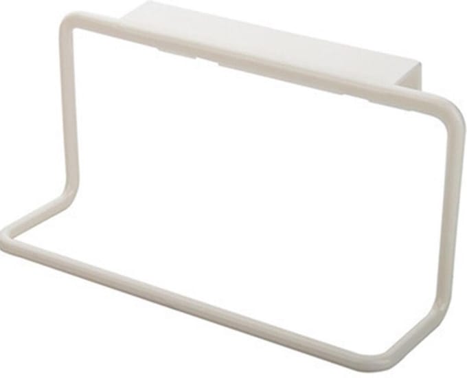 Handdoekhouder- Multifunctioneel plastic handdoekenrek- keukenhandoekhanger