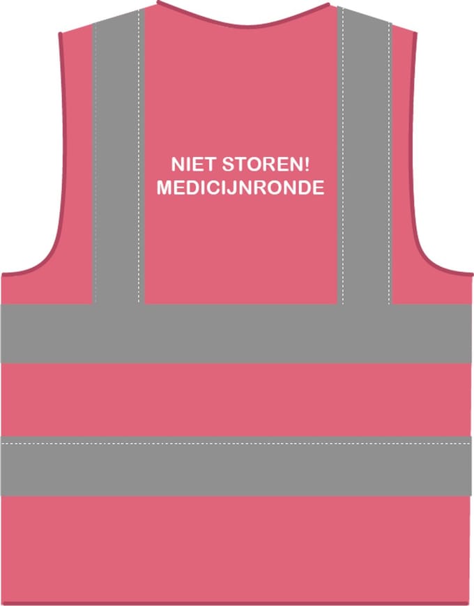 Medicatie hesje RWS roze