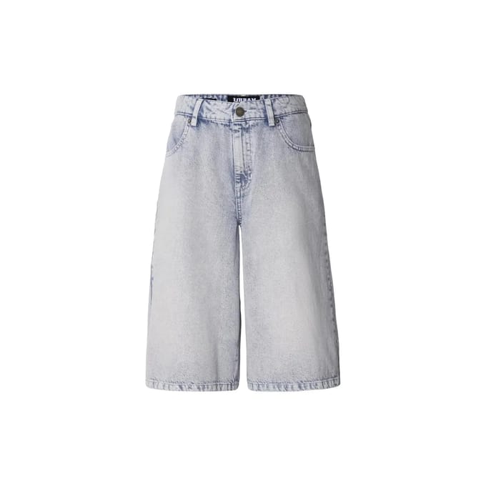 Urban Classics - Denim Bermuda Korte broek - Taille, 26 inch - Paars