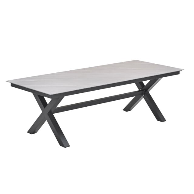 Garden Impressions Marbella tafel 240x100 cm centostone napoli sand