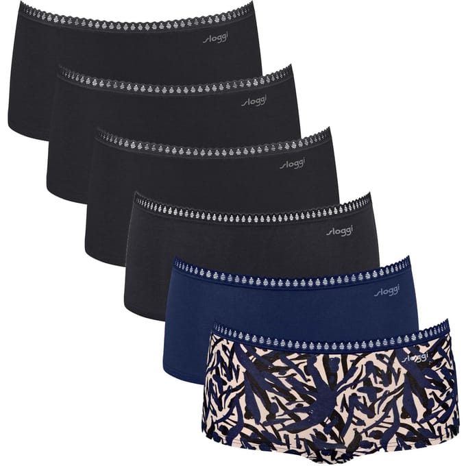 Sloggi Broekje GO Crush Short C6P Set van 6