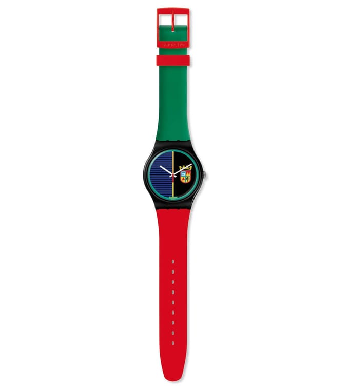 Swatch SIR SWATCH19 SUOB169 Herenhorloge blue