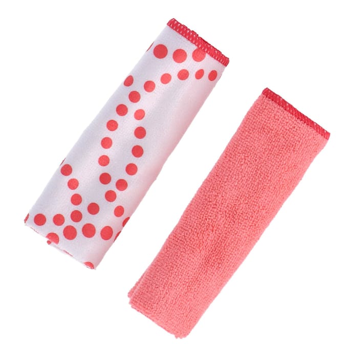 Set van 5 multicolor microvezeldoekjes