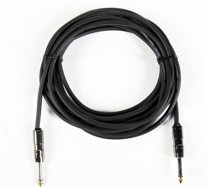 MUSIC STORE instrumentkabel 6 m - Gitaarkabel