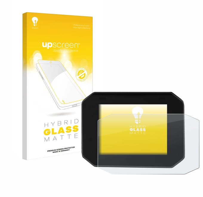 upscreen - Screenprotector voor Moto Guzzi Stelvio 2024 - Folie Beschermfolie Beschermglas matte