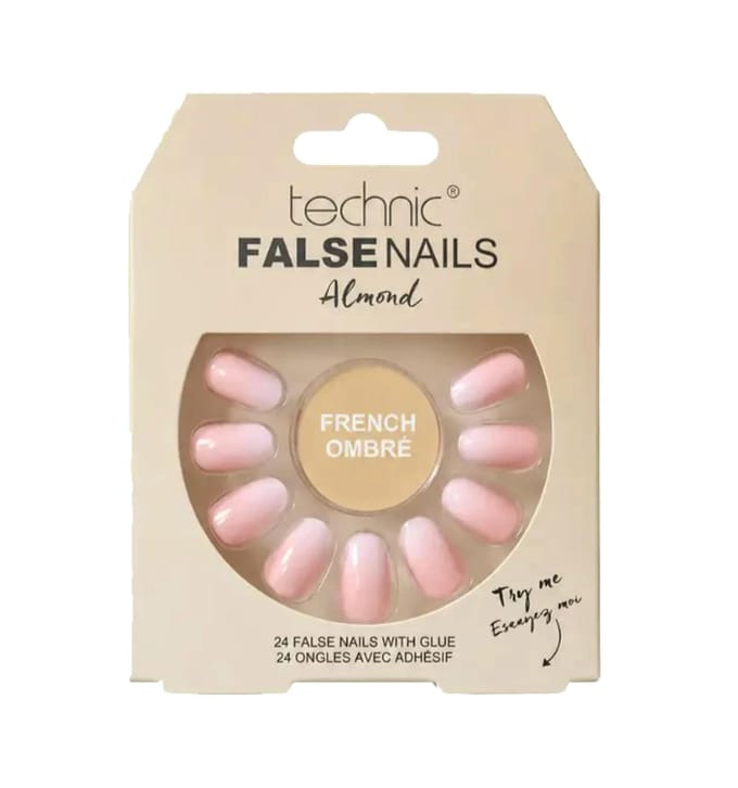 Technic False Nails Almond French Ombr&eacute; 24 st