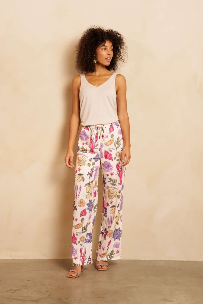 Lofty Manner Top Top Nicki Re16 Off White Dames Maat - XS