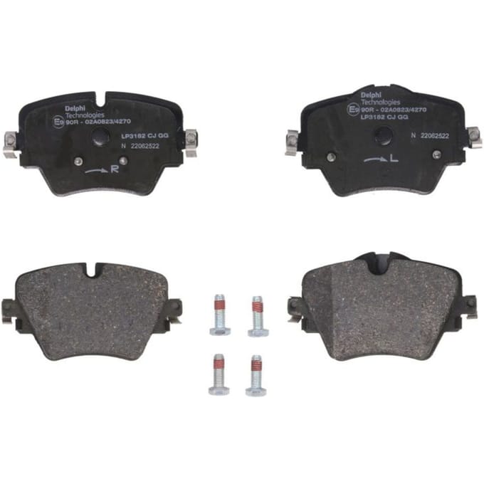 Remblokset DELPHI LP3182, voor