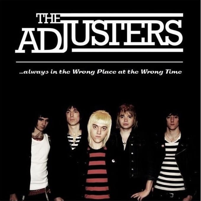 The Adjusters - ...Always At The Wrong Place At The Wrong Time (7" Single)