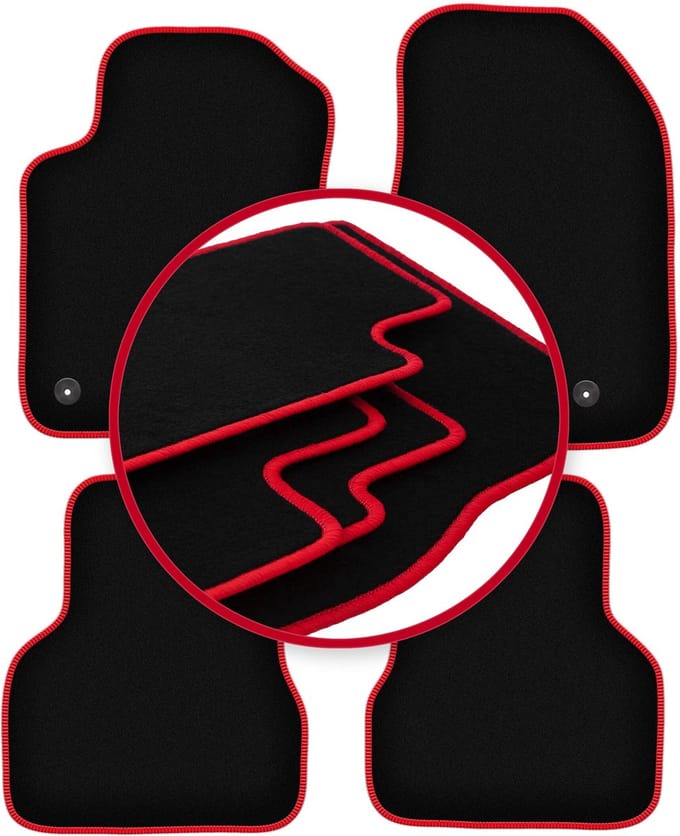 CARLUX-RED automatten voor: Alfa Romeo Giulietta hatchback (2010-2020)