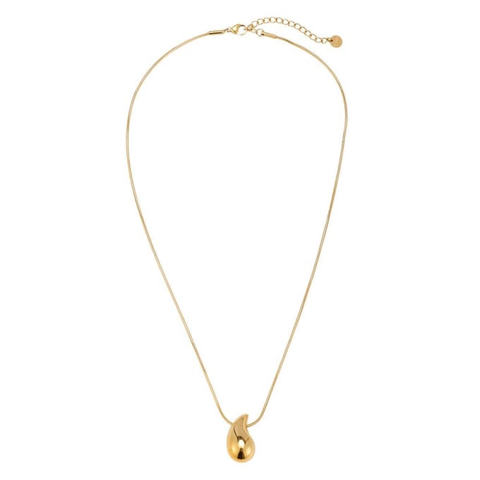 Bijoutheek Collier Drop Goud