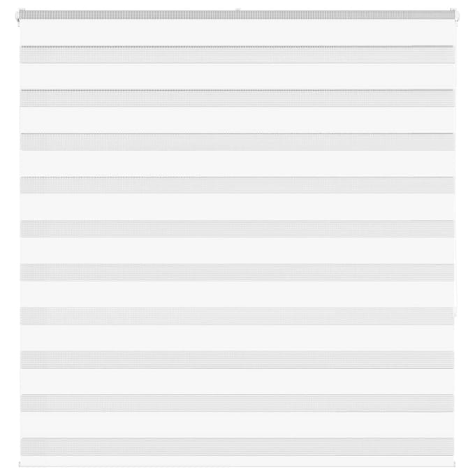 vidaXL - Zebra - rolgordijn - 145x150 - cm - stofbreedte - 140,9cm - polyester - wit