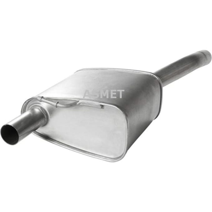 Geluiddemper achter ASMET 07.137