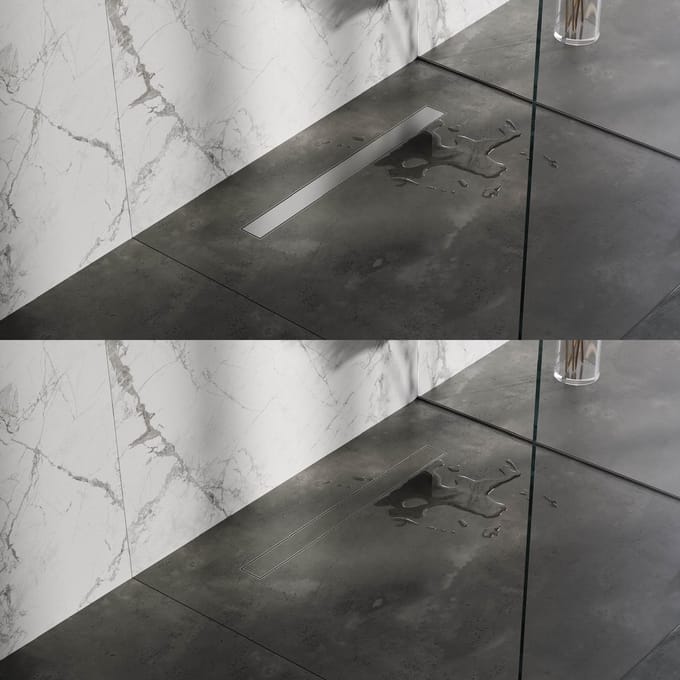 Brauer Los multifunctioneel rooster 7 x 70 RVS geborsteld