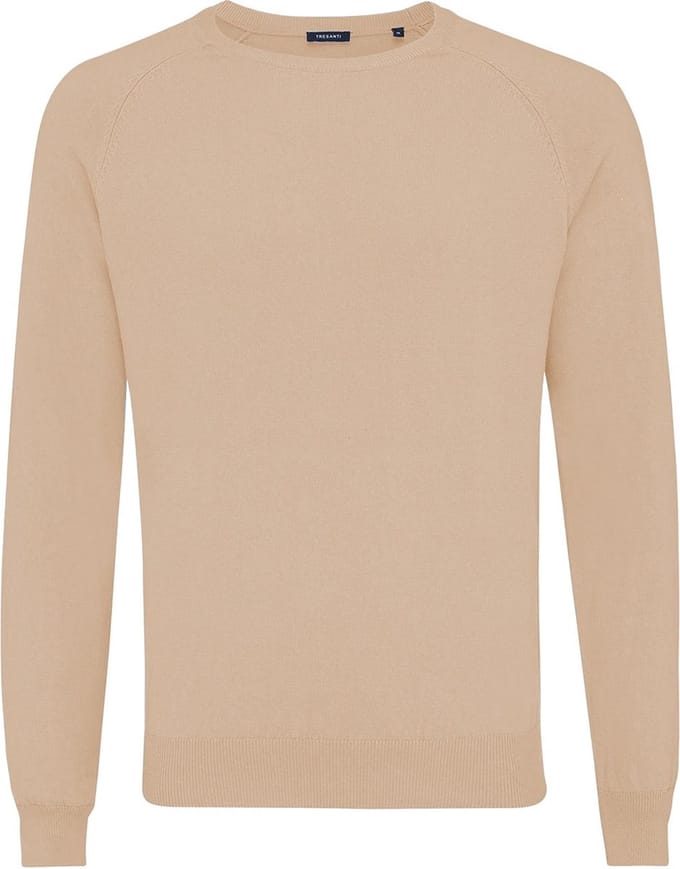 TRESANTI | CUZIA I Basic raglan trui | Taupe | Size S