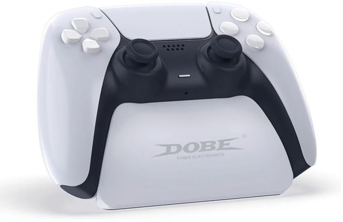 DrPhone ControlDock – Controller Houder – Stijlvol En Netjes – Compatibel Met Playstation 5 Controller - Wit