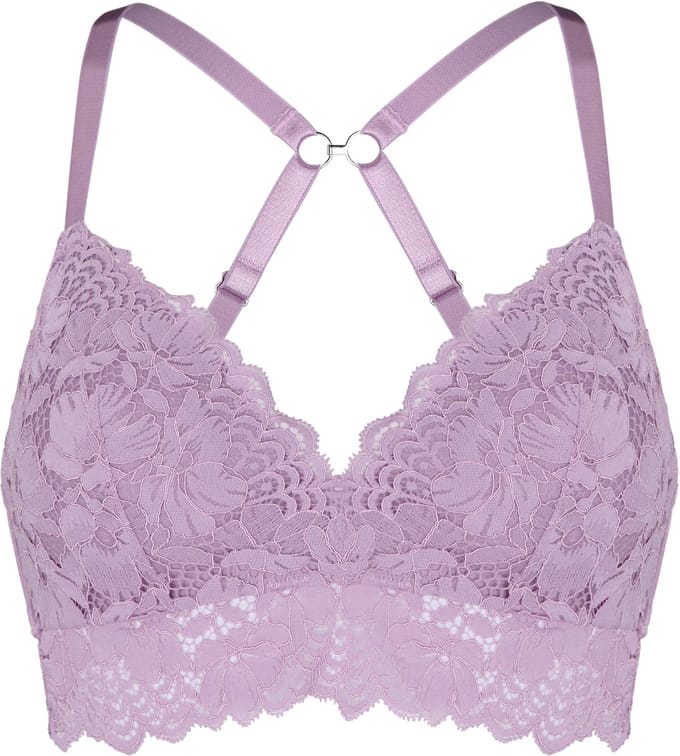 Hunkemöller Andrea Padded Non-Wired Bra Paars