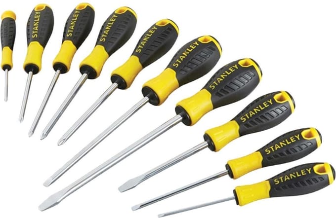 Stanley STHT0-60211 Schroevendraaierset Essential 10-delig