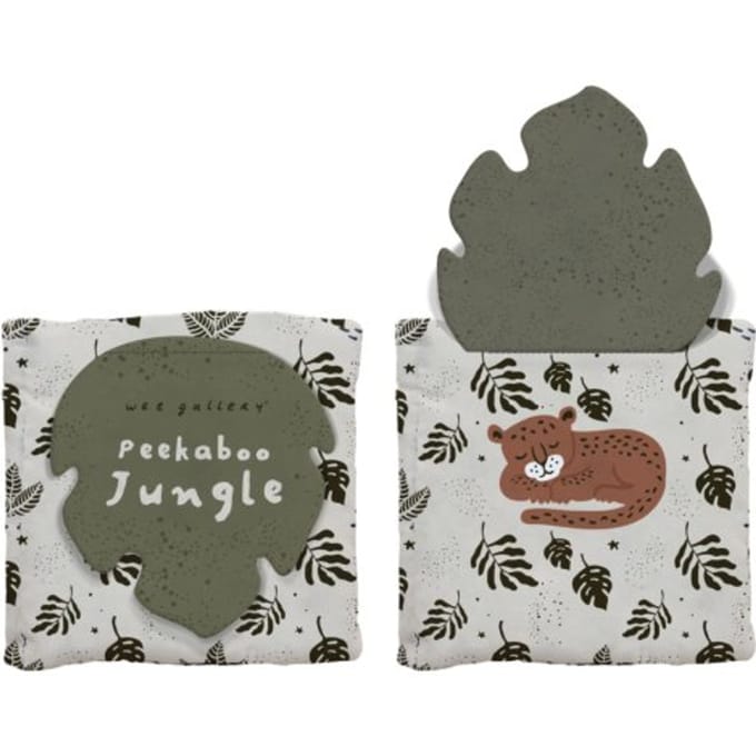 Peekaboo Jungle - Wee Gallery Peekaboo Cloth Books
