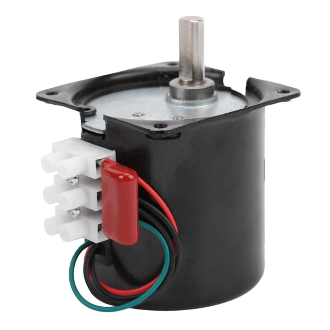 AC Synchrone Motor 14W 2-weg Hoge Torsie Permanente Magneet Centrale As Beugel