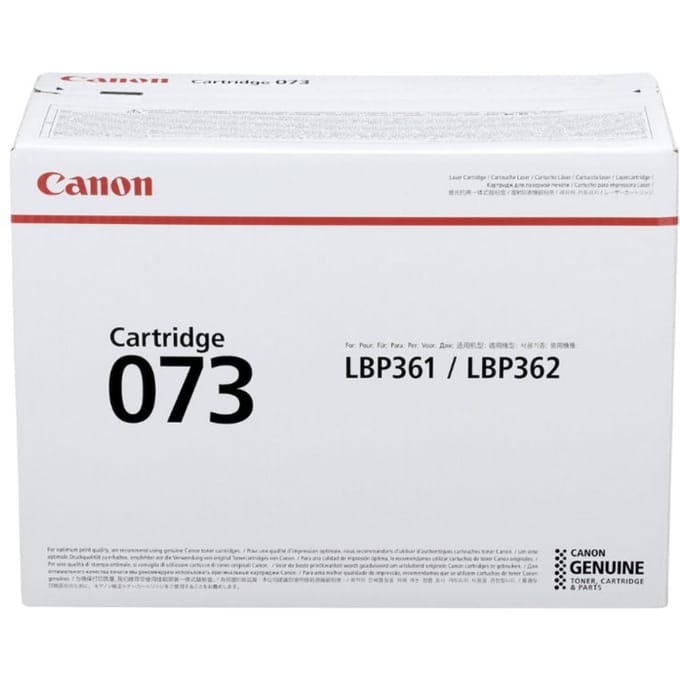 Canon 073 tonercartridge 1 stuk(s) Origineel Zwart