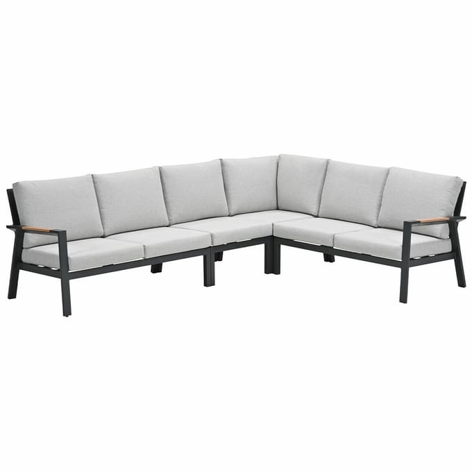 Garden Impressions Lissabon lounge dining set 4-delig - valley sand