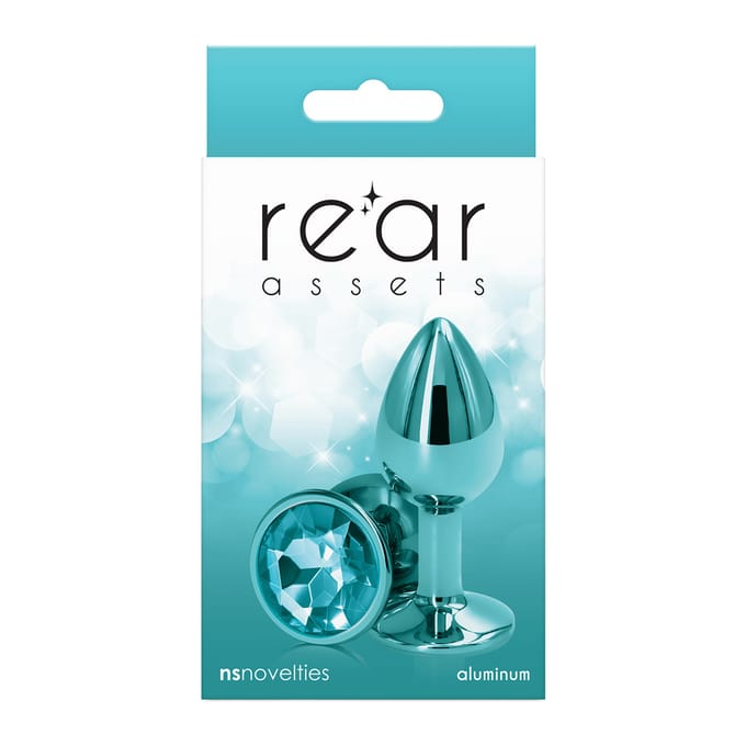 NS Novelties Rear Assets Buttplug Klein