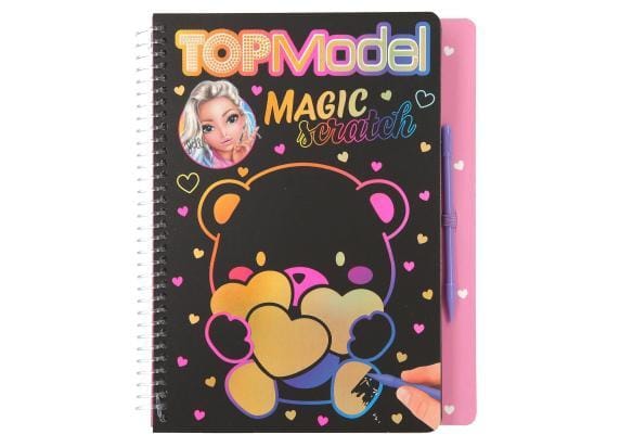 Top Model TOPModel magic scratch boek Educatieve boeken (spelletjes en raadsels)