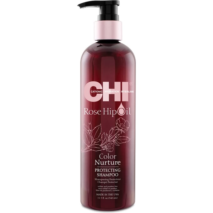 CHI Rose Hip Oil Protecting Shampoo 340ml