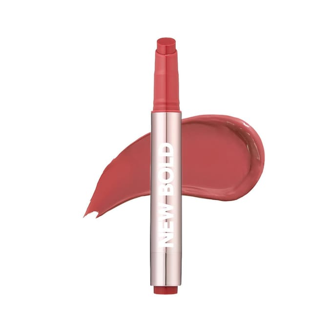 THE FACE SHOP - New Bold Glow Melting Lip - 4 Colors #05 Rose Peanut