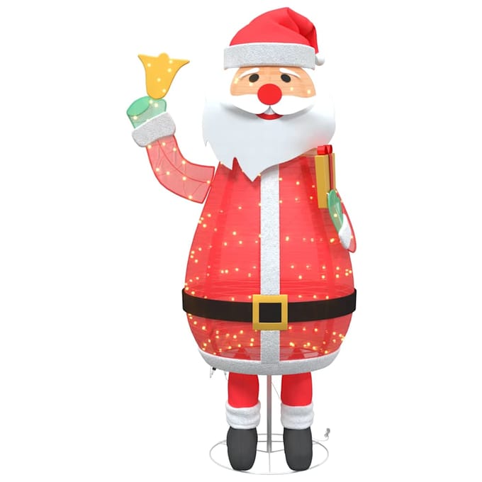 vidaXL Kerstman 200 LED's Warmwit 100 x 180 cm Stof