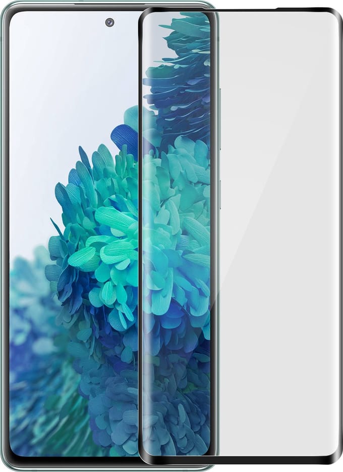 Bigben Connected, Screenprotector geschikt voor Galaxy S20 FE - Tempered Glass 2.5D (incl. Cleaning Kit), Transparant