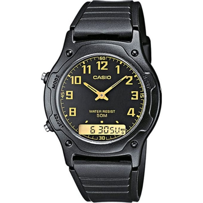 CASIO Collection AW-49HE-2AVEG Unisex Horloge 39mm WR 50mt