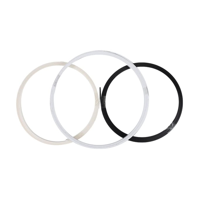 Drie Kleuren Gitaar Bindingen Purfling Strips Muziekinstrument Accessoire white