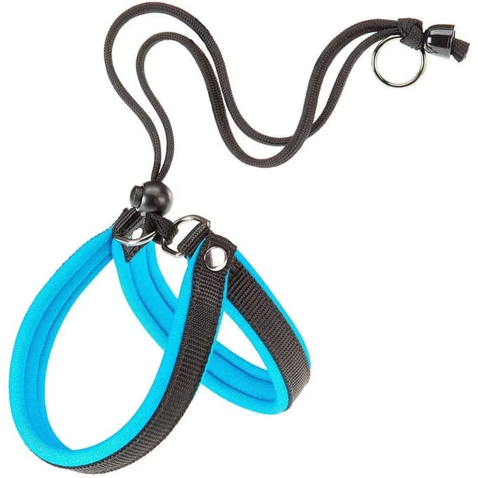 FERPLAST HONDENTUIG AGILA FLUO 2 BLAUW