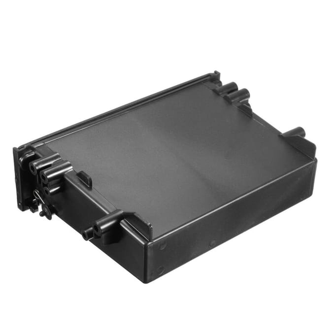 Single Din CD-speler Dashboard/Radio Stereo Universele auto-opbergvakdoos Trimkit black