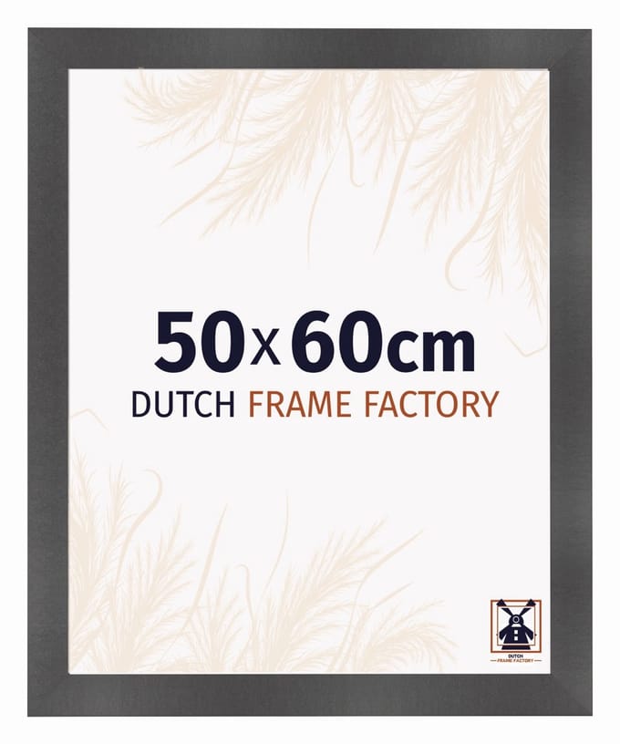 Fotolijst 50x60 cm - MDF - Zwart Mat - Praag