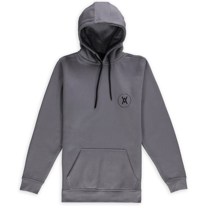 Aspact  Circle Hoodie Quick Silver Größe: XXL | Kaputzenpullis Outlet | Unisex | Grau