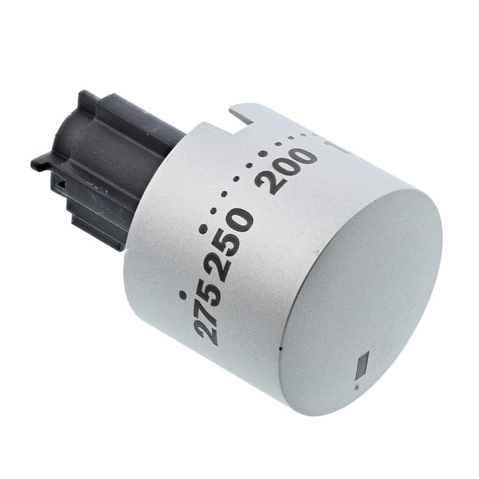 AEG knop, thermostaat, inox 3550505709