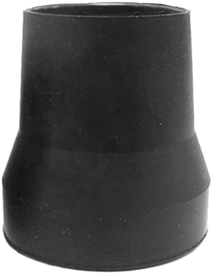 WANDELSTOKDOP 22 MM ZWART