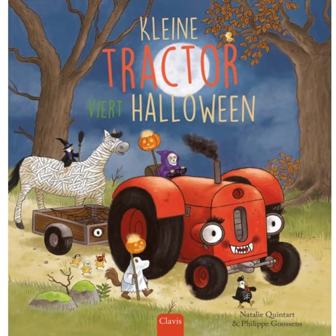 Kleine Tractor Viert Halloween - Kleine Tractor - Natalie Quintart