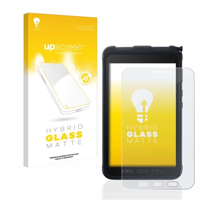 upscreen - Screenprotector voor Samsung Galaxy Tab Active 3 - Folie Beschermfolie Beschermglas matte